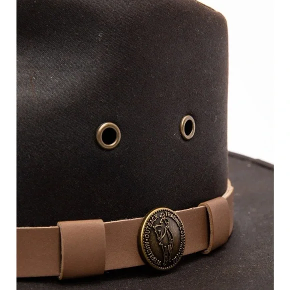 Classic Brown Men's Hat - Picture 4 of 8